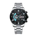 Curren Zenit KRED391901 | Reloj Analógico presencia que se nota · Plateado / Negro