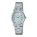 Casio Pulsar LTP_V002D_2B | Reloj Analógico un acento de diseño · Plateado