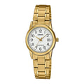 Casio Eclipse LTP_V002G_7B2 | Reloj Analógico equilibrio entre forma y actitud · Dorado