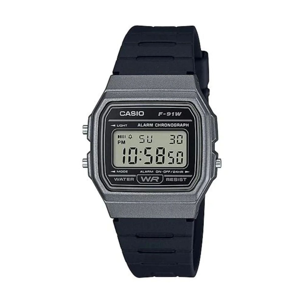 Casio Nexo F_91WM_1B | Reloj Digital estilo listo para cada día · Negro