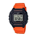 Casio Aura W_218H_4B2V | Reloj Digital presencia que se nota · Naranja