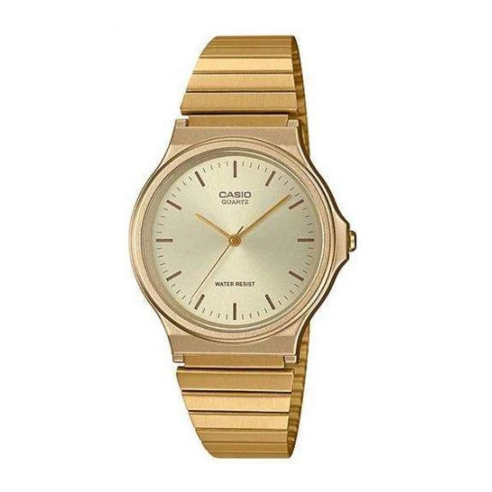 Casio Pulsar MQ-24G-9EDF | Reloj Analógico un acento de diseño · Dorado