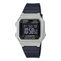 Casio Núcleo W217HM-7BVDF | Reloj Digital equilibrio entre forma y actitud · Plateado