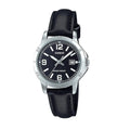 Casio Ícono LTPV004L-1BUDF | Reloj Analógico energía para tu jornada · Negro