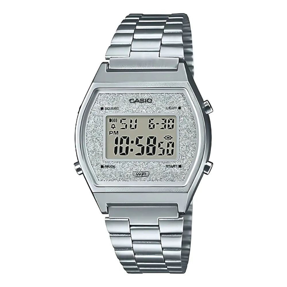 Casio Vértice B640WDG7DF | Reloj Digital versatilidad bien llevada · Plateado
