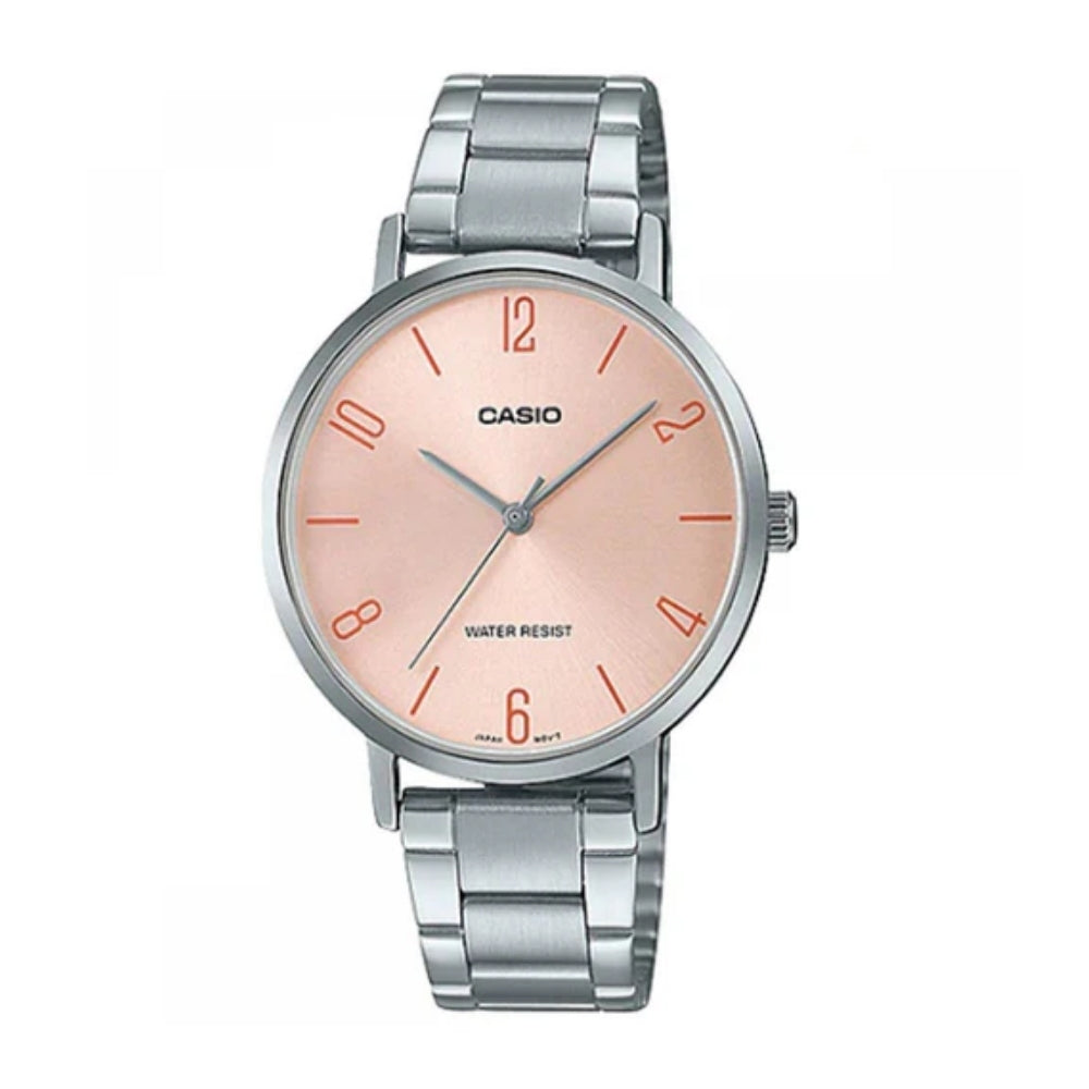 Casio Núcleo LTPVT01D-4B2UDF | Reloj Analógico equilibrio entre forma y actitud · Plateado