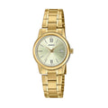 Casio Zenit LTPV002G-9B3UDF | Reloj Analógico presencia que se nota · Dorado