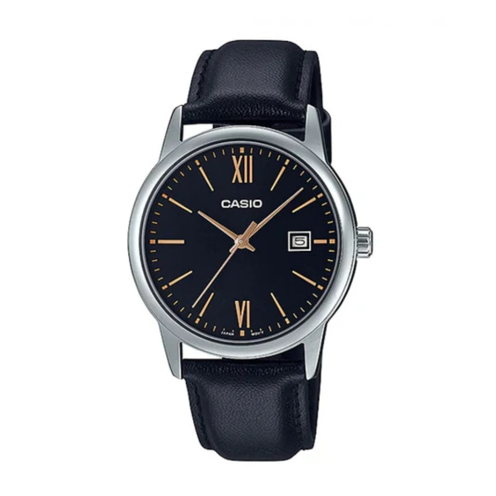 Casio Ritmo LTPV002L-1B3UDF | Reloj Analógico estilo listo para cada día · Negro
