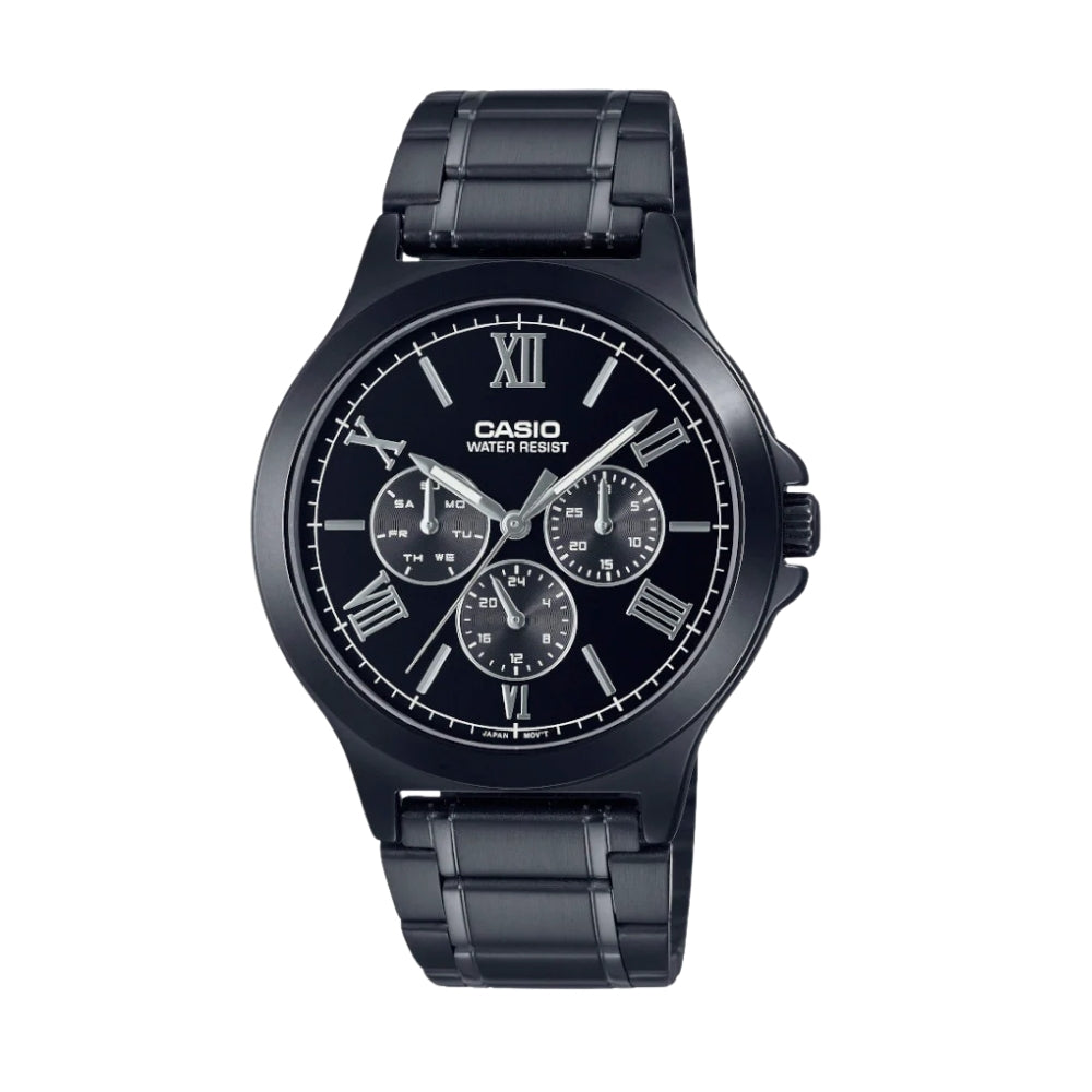 Casio Núcleo MTPV300B-1AUDF | Reloj Analógico equilibrio entre forma y actitud · Negro