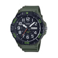Casio Brío MRW210H-3AVDF | Reloj Analógico energía para tu jornada · Verde