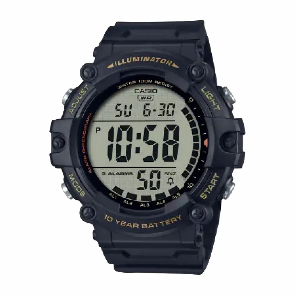 Casio Horizonte AE1500WHX-1AVDF | Reloj Digital versatilidad bien llevada · Negro