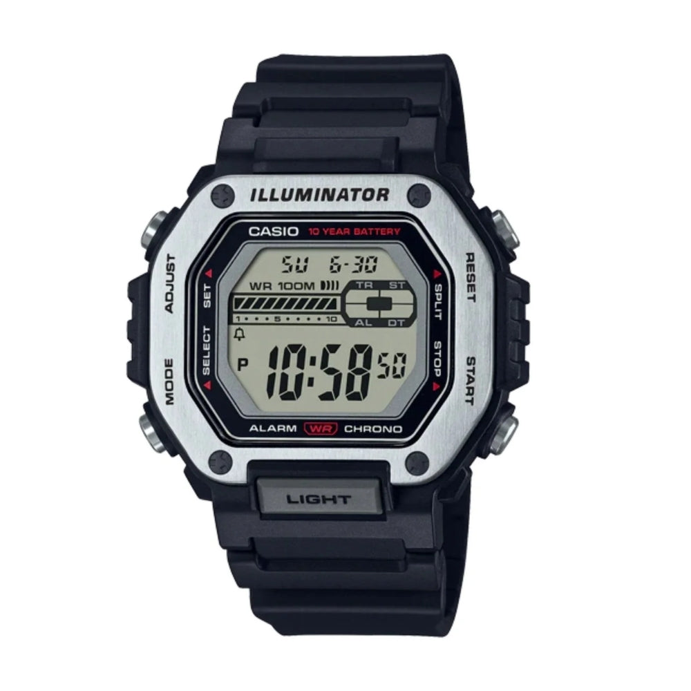 Casio Ritmo MWD-110H-1AVDF | Reloj Analógico estilo listo para cada día · Negro