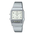 Casio Apex AQ-800E-7A2DF | Reloj Híbrido presencia que se nota · Plateado