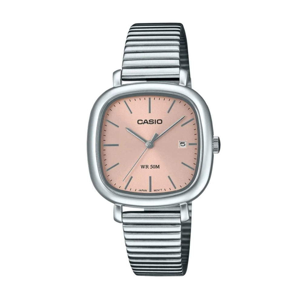 Casio Ranger LTP-B166D-4AVDF | Reloj Analógico energía para tu jornada · Plateado