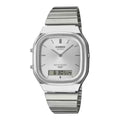 Casio Núcleo AQ-240E-7ADF | Reloj Híbrido equilibrio entre forma y actitud · Plateado