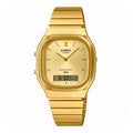 Casio Brío AQ-240EG-9ADF | Reloj Híbrido energía para tu jornada · Dorado
