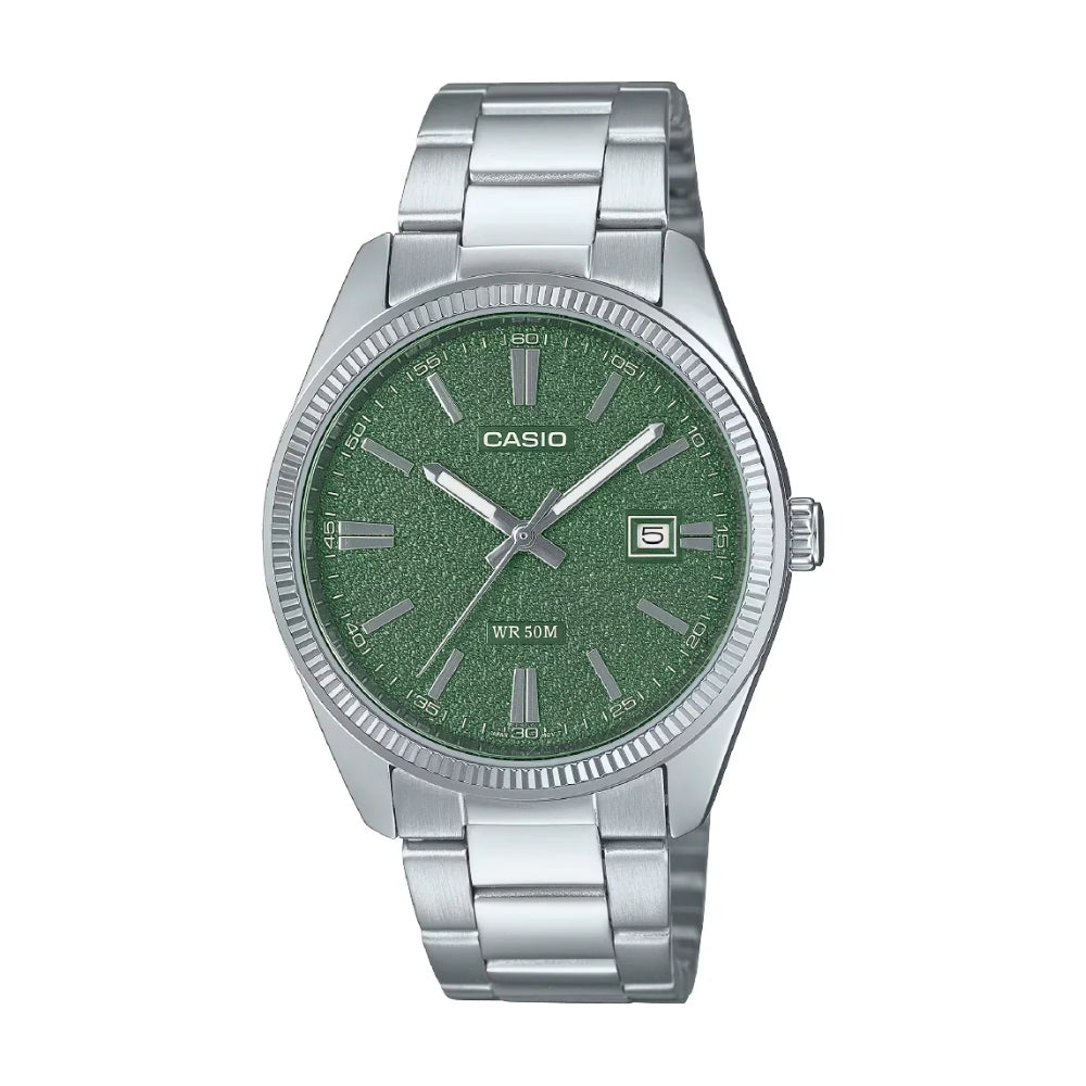 Casio Órbita MTP-1302DA-3AVDF | Reloj Analógico detalle que eleva tu look · Plateado