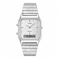 Casio Ritmo AQ-230ELT-7ADR | Reloj Híbrido estilo listo para cada día · Plateado