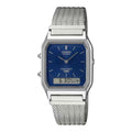 Casio Fusión AQ-230EM-2ADF | Reloj Híbrido carácter para tu ritmo · Plateado