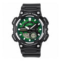 Casio Impulso AEQ-110W-3A2VDF | Reloj Híbrido un acento de diseño · Negro
