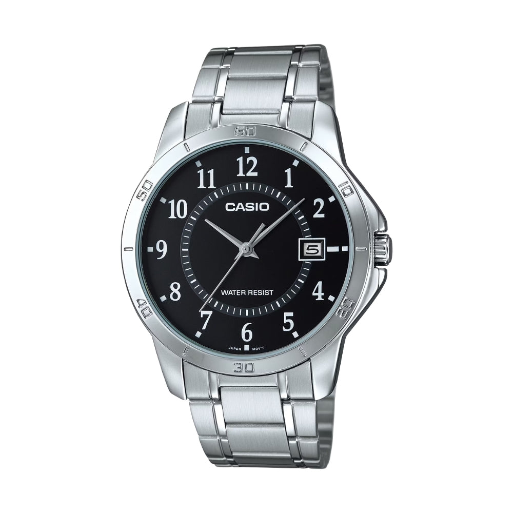 Casio Aura MTP_V004D_1B | Reloj Analógico presencia que se nota · Plateado