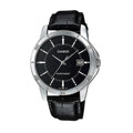 Casio Tempo MTP_V004L_1A | Reloj Analógico estilo listo para cada día · Negro