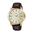 Casio Cobalto MTP_V004GL_9A_ | Reloj Analógico carácter para tu ritmo · Dorado