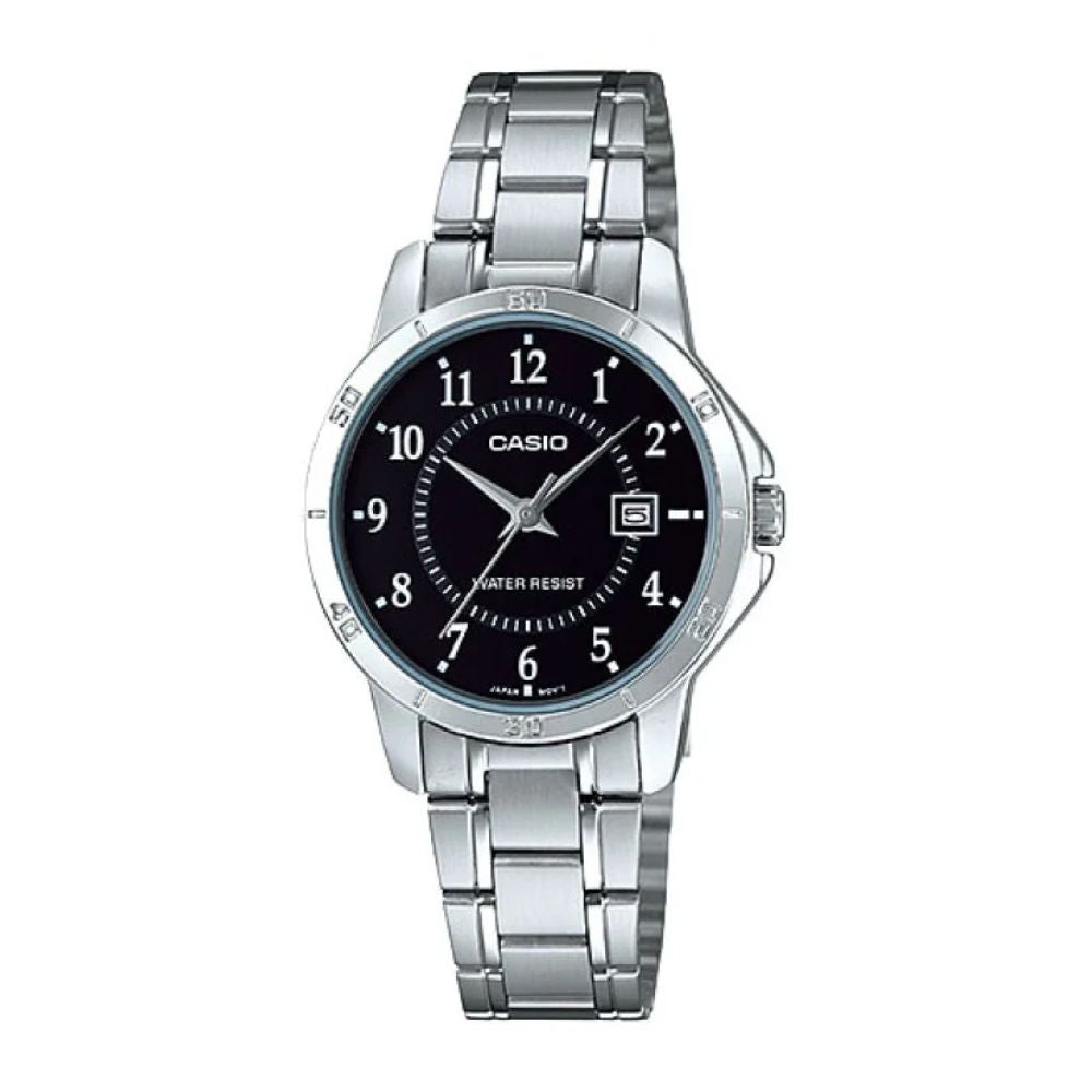 Casio Apex LTP_V004D_1B | Reloj Analógico presencia que se nota · Plateado