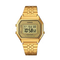 Casio Núcleo LA680WGA9BDF | Reloj Digital equilibrio entre forma y actitud · Dorado
