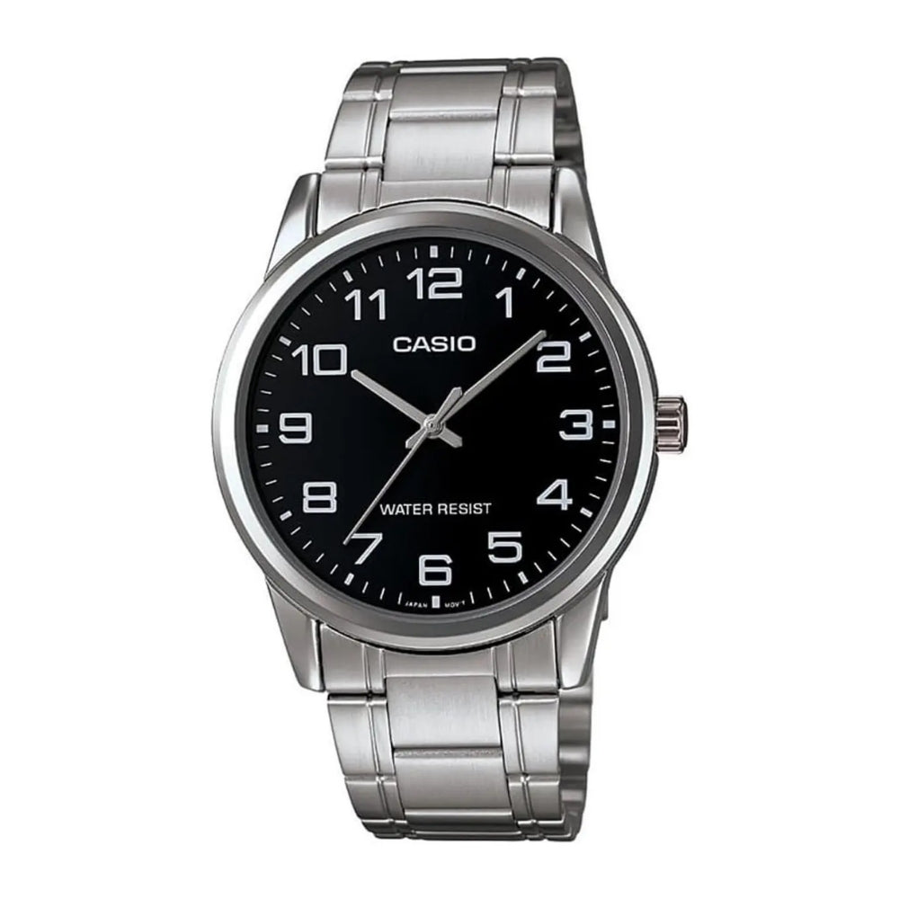 Casio Nexo MTP_V001D_1B | Reloj Analógico estilo listo para cada día · Plateado