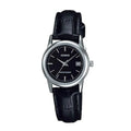 Casio Órbita LTP_V002L_1A | Reloj Analógico detalle que eleva tu look · Negro