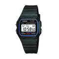Casio Eclipse F_91W_1DG | Reloj Digital equilibrio entre forma y actitud · Negro
