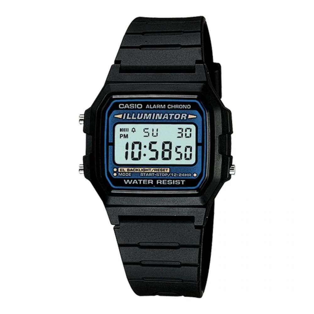 Casio Horizonte F-105W-1ADF | Reloj Digital versatilidad bien llevada · Negro