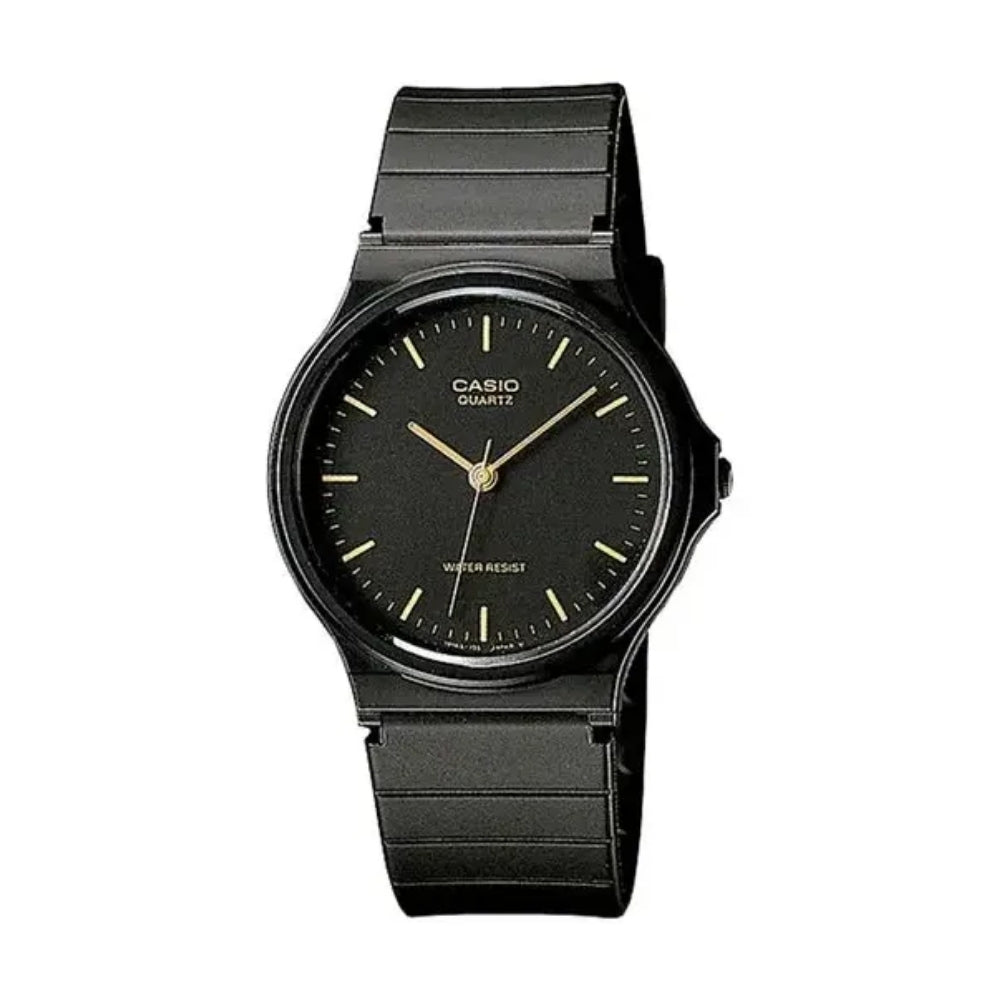 Casio Ritmo MQ24-1ELDF | Reloj Analógico estilo listo para cada día · Negro