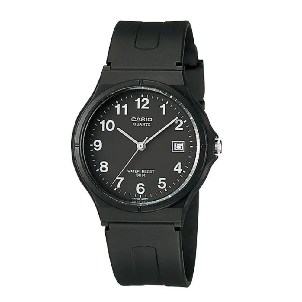 Casio Aura MW59-1BVDF | Reloj Analógico presencia que se nota · Negro