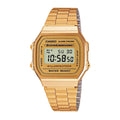 Casio Atlas A_168WG_9W | Reloj Digital un acento de diseño · Dorado