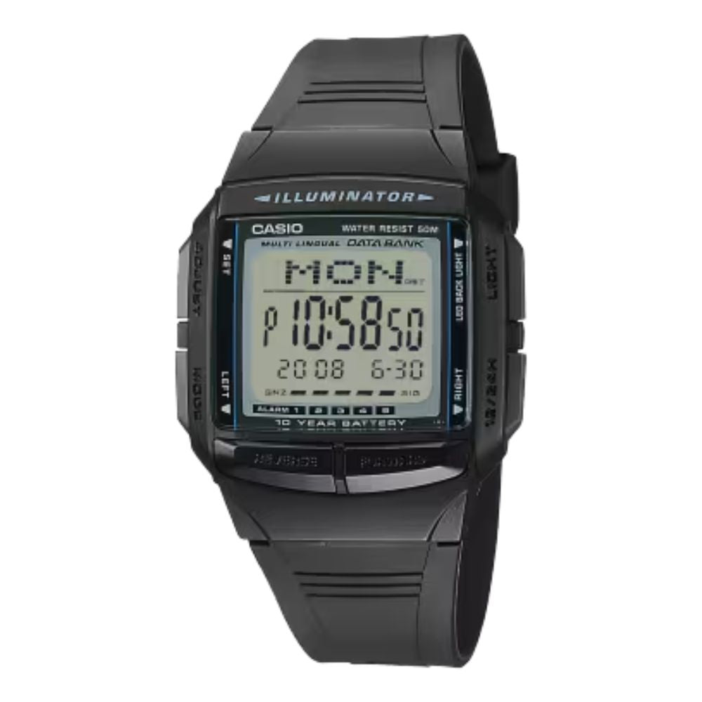 Casio Lumen DB_36_1AV | Reloj Digital equilibrio entre forma y actitud · Negro