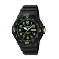Casio Pulsar MRW_200H_3BV | Reloj Analógico un acento de diseño · Negro
