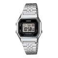 Casio Aura LA680WA-1DF | Reloj Digital presencia que se nota · Plateado