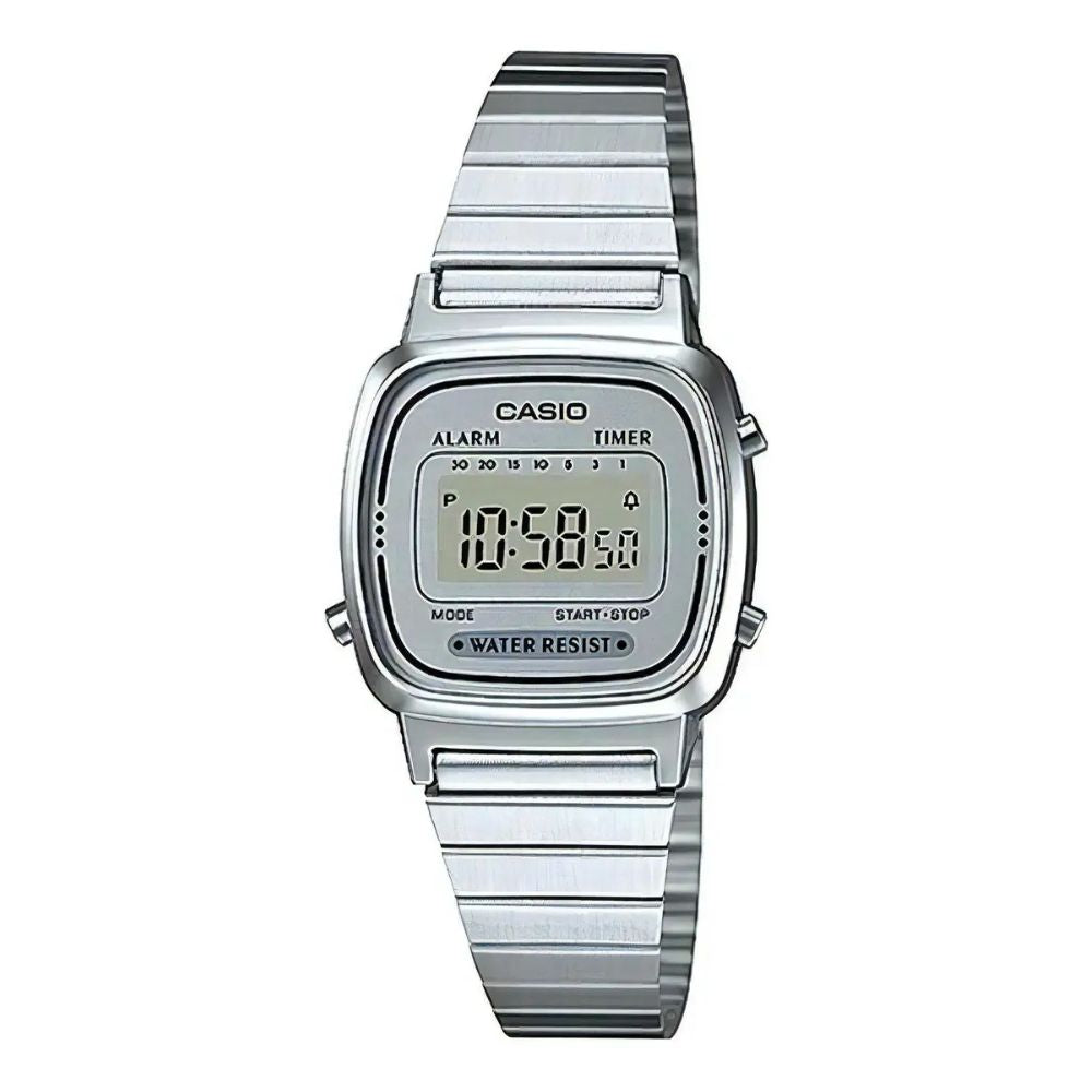 Casio Lumen LA670WA7DF | Reloj Digital equilibrio entre forma y actitud · Plateado