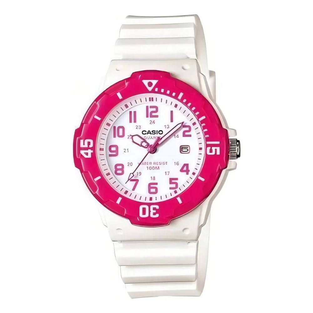 Casio Nexo LRW_200H_4BV | Reloj Analógico estilo listo para cada día · Rosado