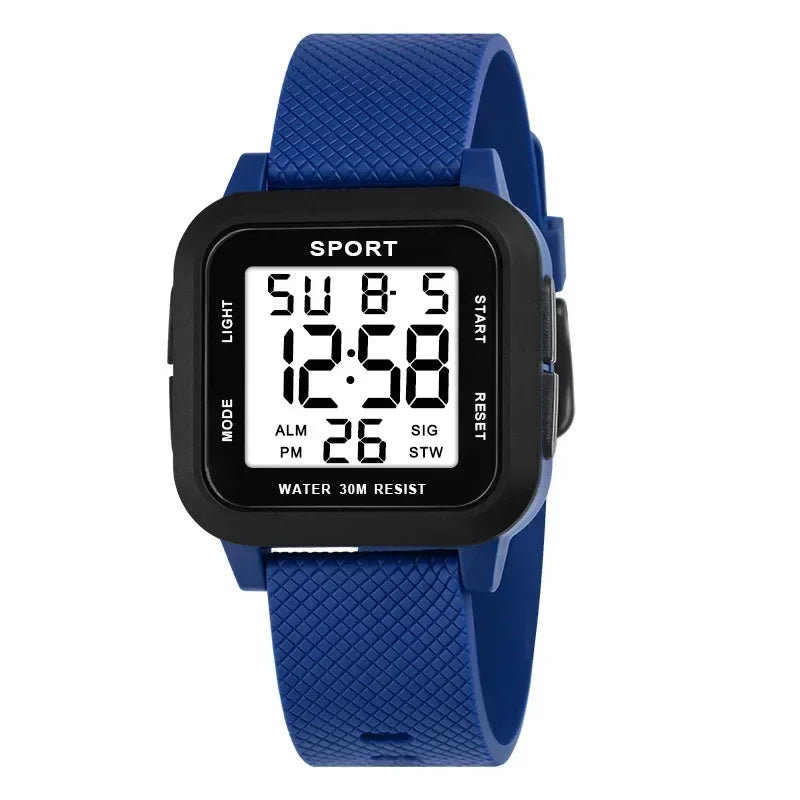 Reloj Digital Retro Deportivo para Hombre