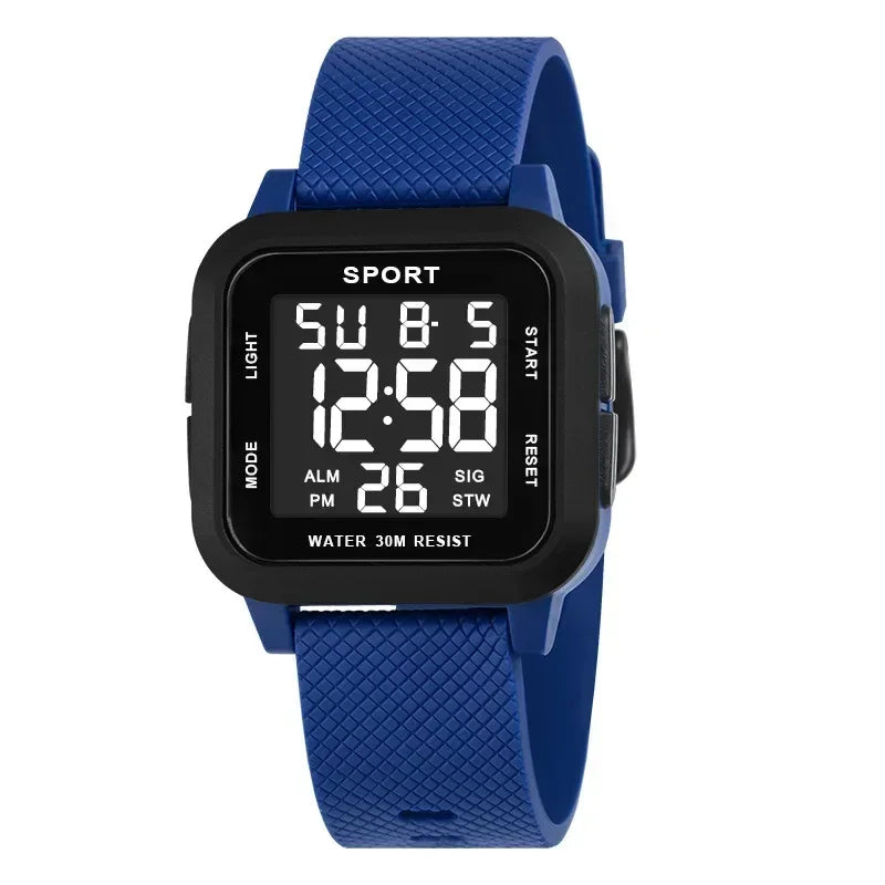 Reloj Digital Retro Deportivo para Hombre