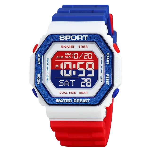 Reloj Digital Militar SKMEI 1988 Resistente al Agua