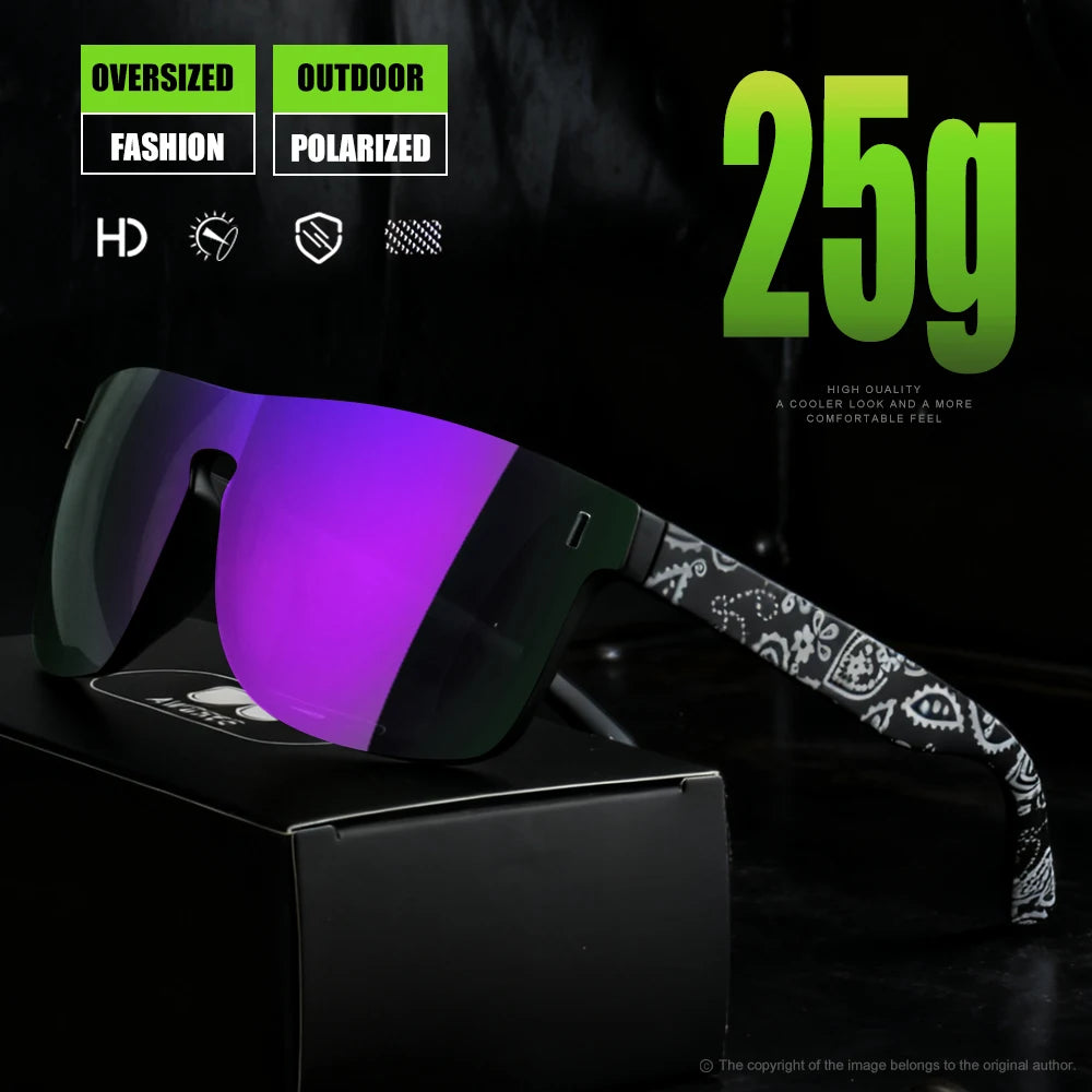 Gafas de Sol Deportivas Panorámicas sin Marco