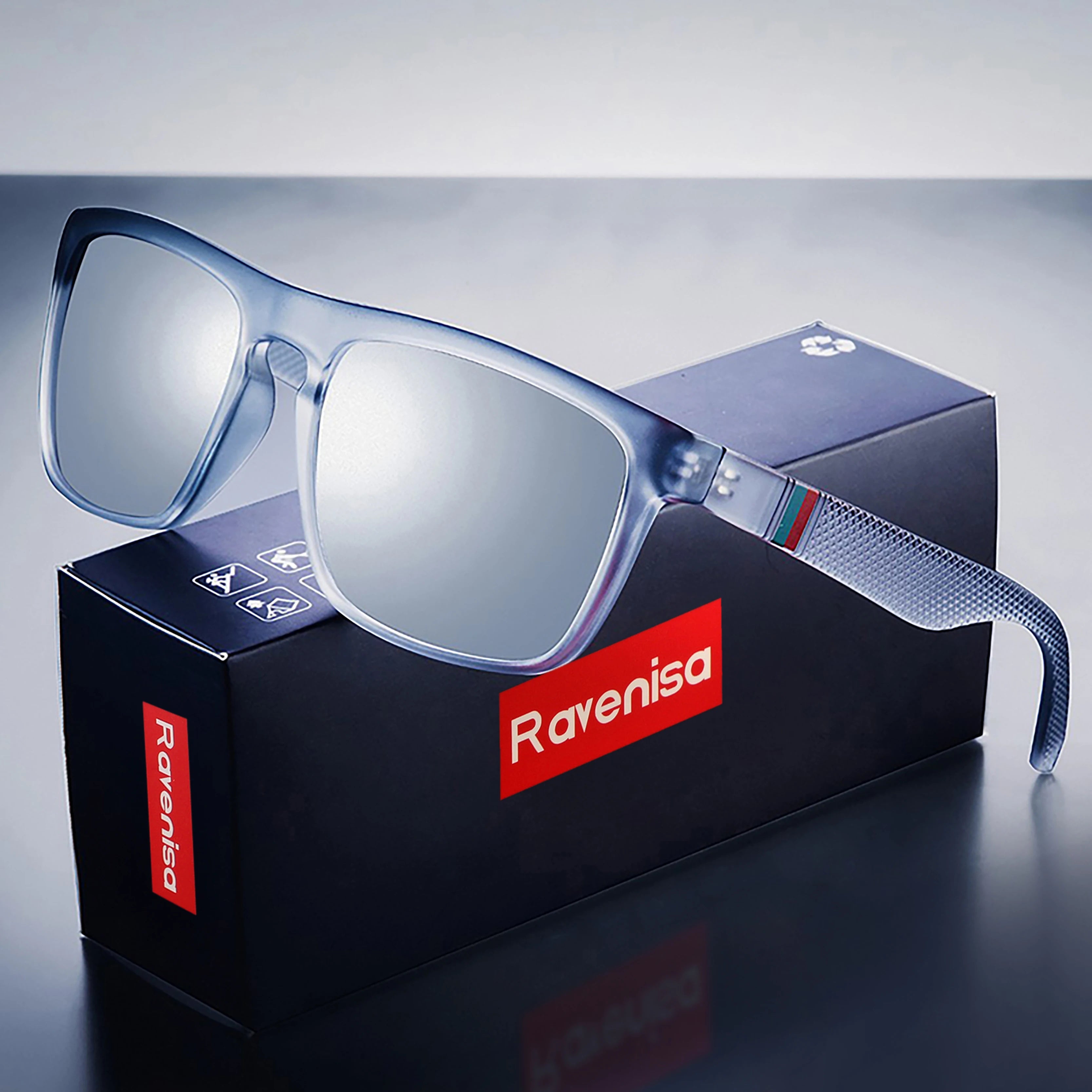 Gafas de Sol Polarizadas Cuadradas Retro UV400