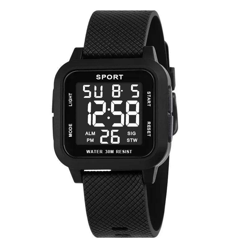 Reloj Digital Retro Deportivo para Hombre