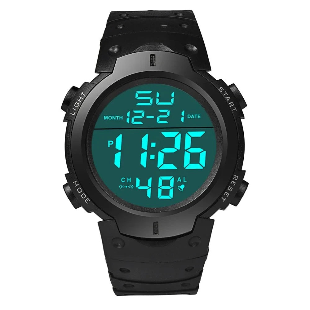 Reloj Digital Deportivo LED de Silicona