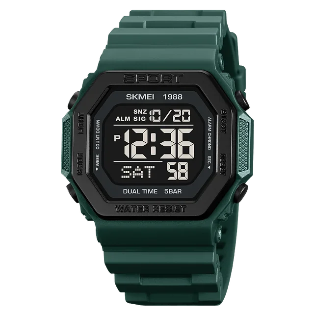 Reloj Digital Militar SKMEI 1988 Resistente al Agua