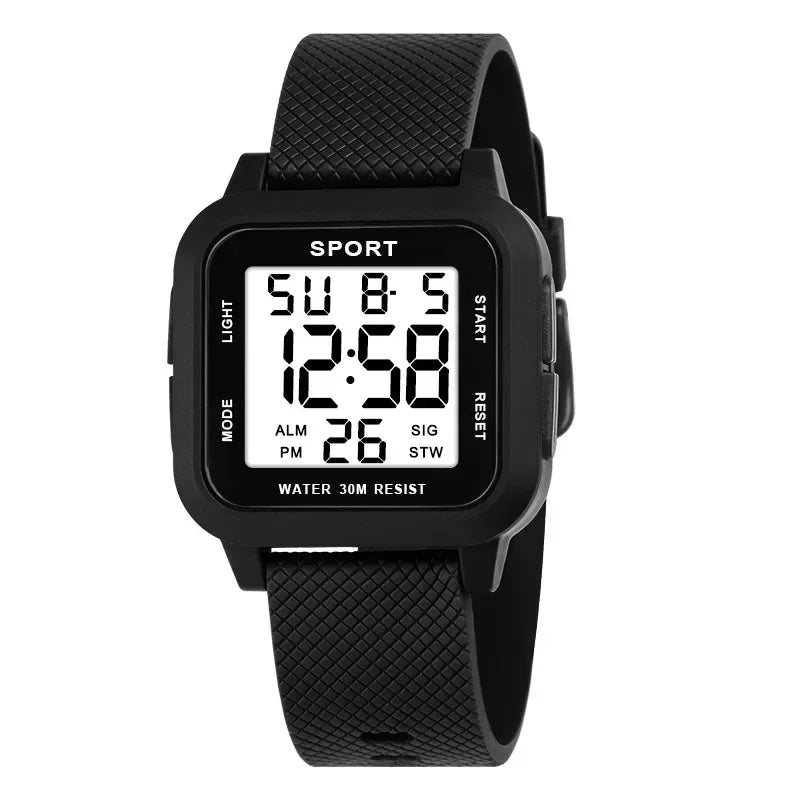 Reloj Digital Retro Deportivo para Hombre
